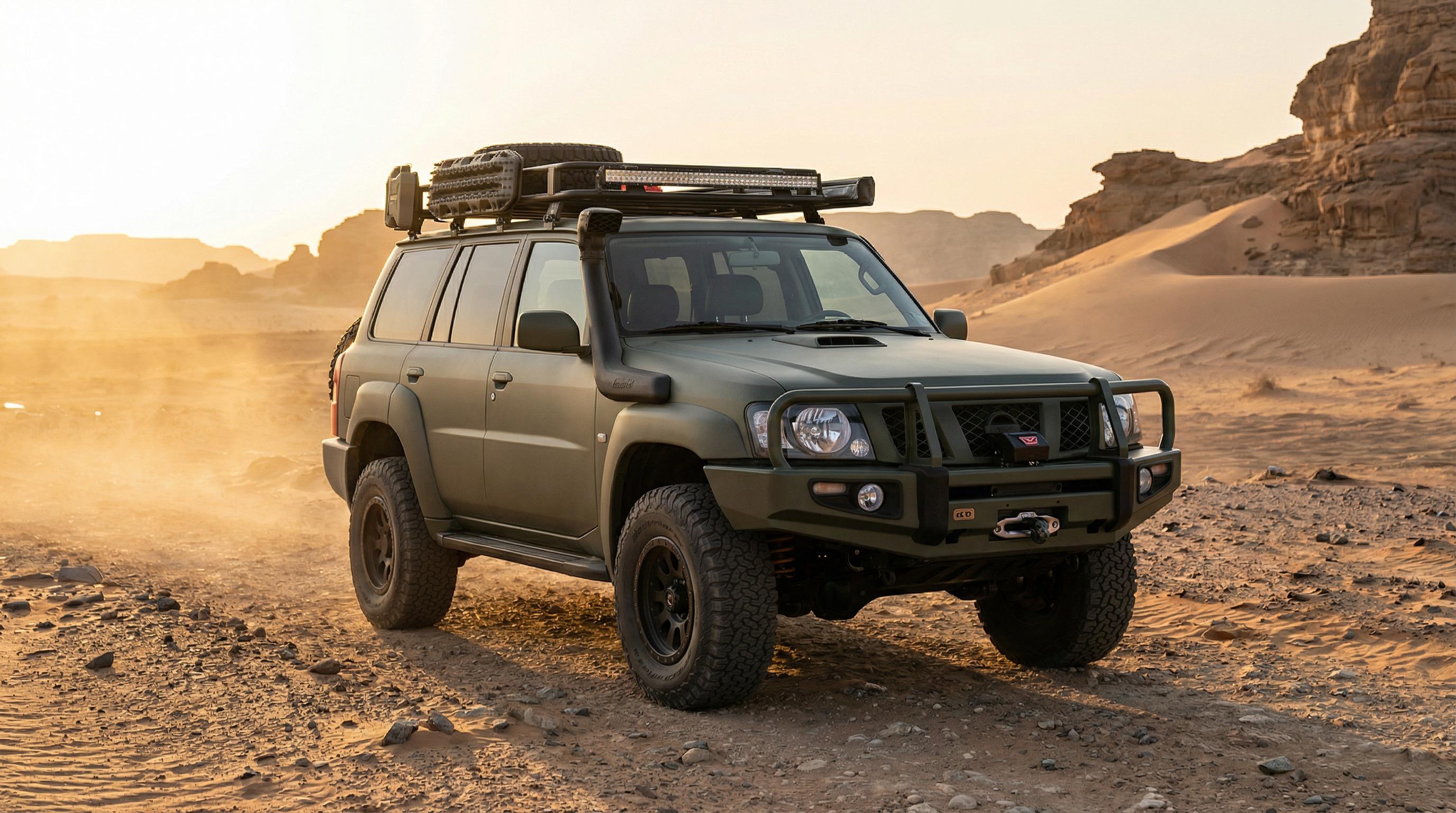 香蕉视频越野车沙漠穿越改装视频